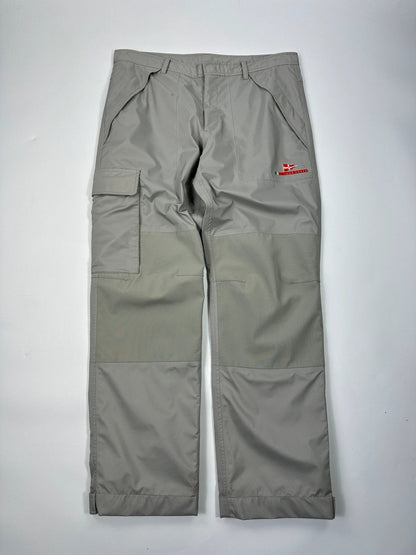 Prada Sport X Luna Rossa FW2006 Sailing Waterproof Grey Nylon Pants