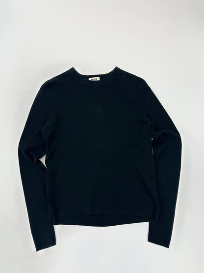 Acne Studio Back Structured Asymmetric Sweater
