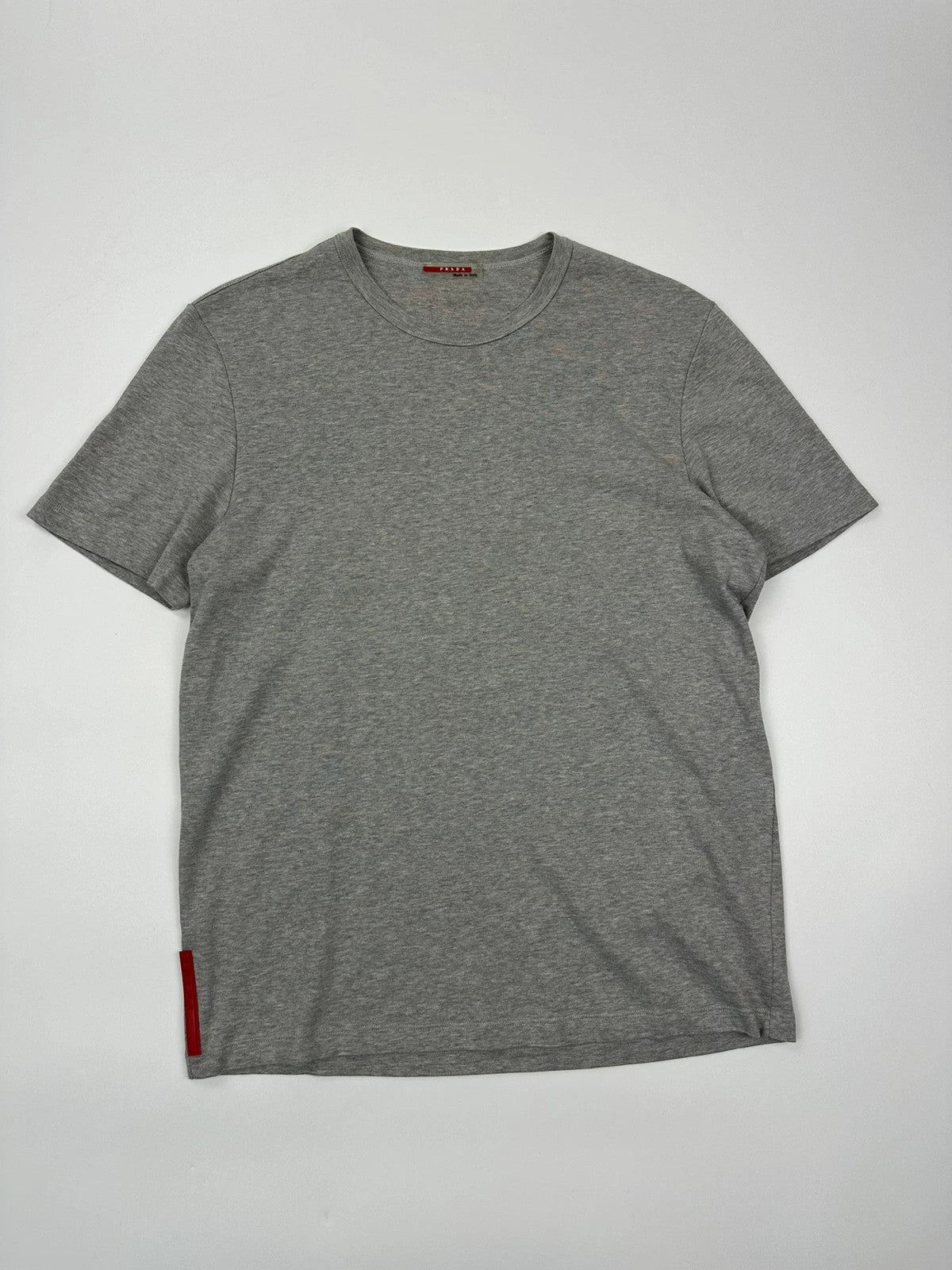 Prada Sport SS99 Grey Cotton Boxy Tee