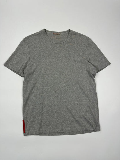 Prada Sport SS99 Grey Cotton Boxy Tee