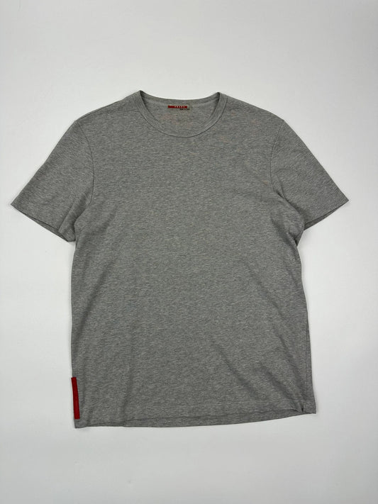 Prada Sport SS99 Grey Cotton Boxy Tee