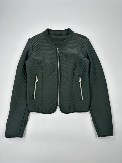 Marithé + Francois Girbaud 90’s Green Bomber Jacket