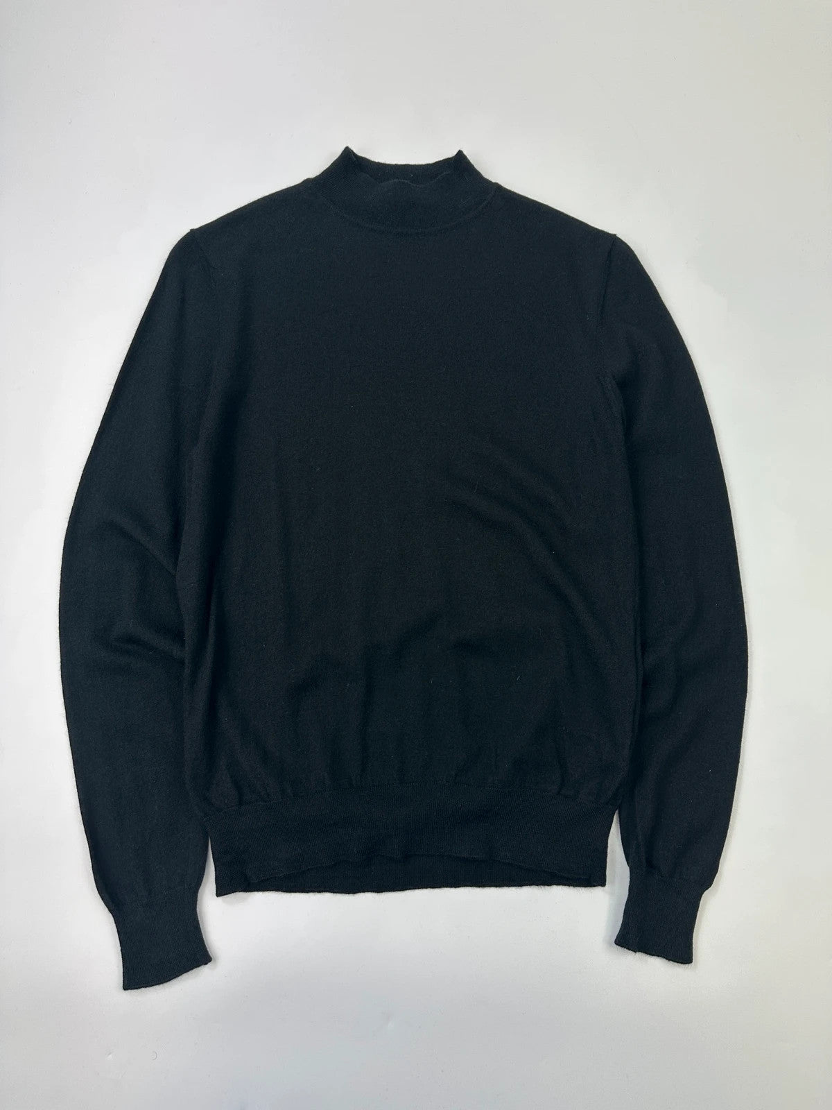 Prada Milano FW2021 Black Wool High Neck Sweater