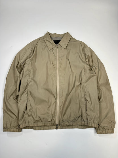 Prada Milano SS1998 Light Khaki Nylon Shirt Jacket