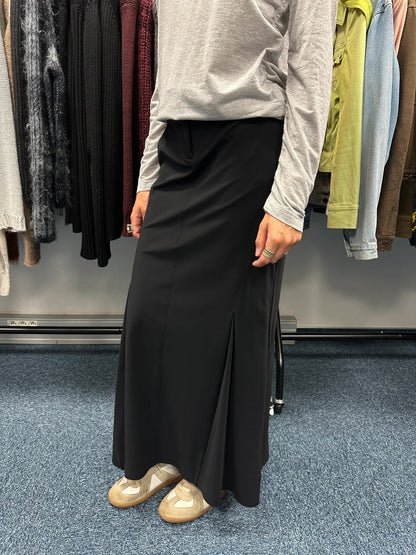 Marithé + Francois Girbaud 00’s Dark Navy Long Skirt
