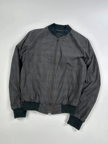 Prada Checkered SS2010 Nylon Bomber light jacket veste