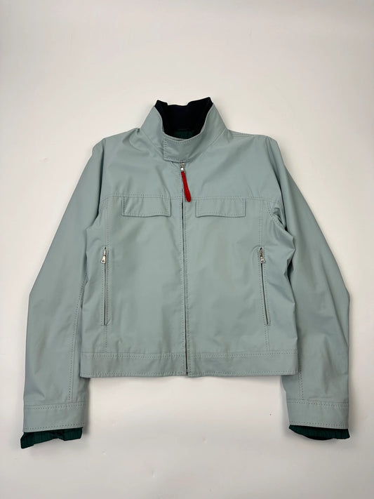 Prada Sport SS2000 Baby Blue Gorex-Tex Nylon Jacket