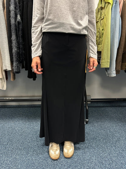 Marithé + Francois Girbaud 00’s Dark Navy Long Skirt