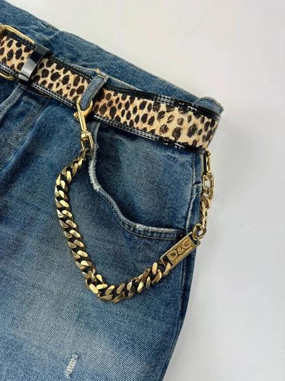 Dolce Gabbana 90’s Gold Wallet Chains