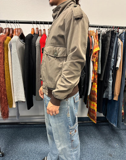 Dolce & Gabbana 00’s Cotton Khaki Army Bomber Jacket