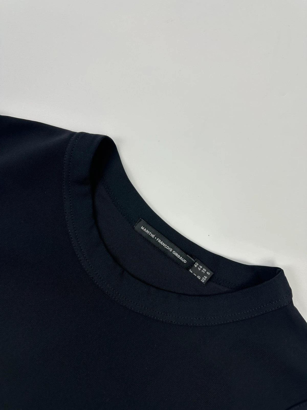 Marithé + François Girbaud 90’s Dark Navy Tech Nylon Belt Tank Top