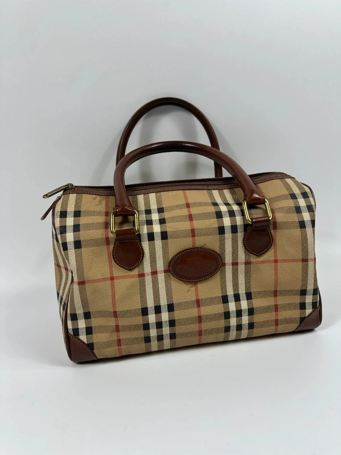 Speedy Burberry’s handbag sac a main sac de voyage travel bag bouleto