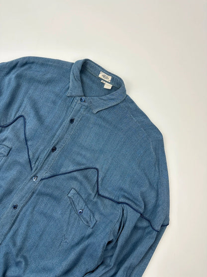 Marithé + François Girbaud 90’s Blue Oversized Shirt