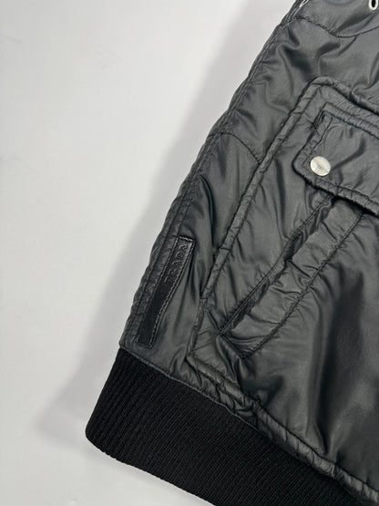 Prada Sport FW2006 Black Sleeveless Puffer Jacket