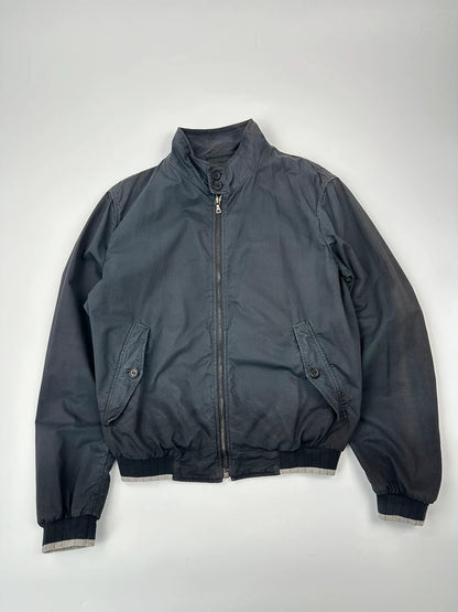 Prada Milano SS2007 Navy Blue Cotton Light Bomber Jacket