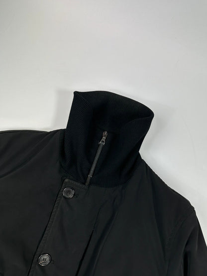 Prada Milano FW2004 Black Down Puffer Bomber Jacket