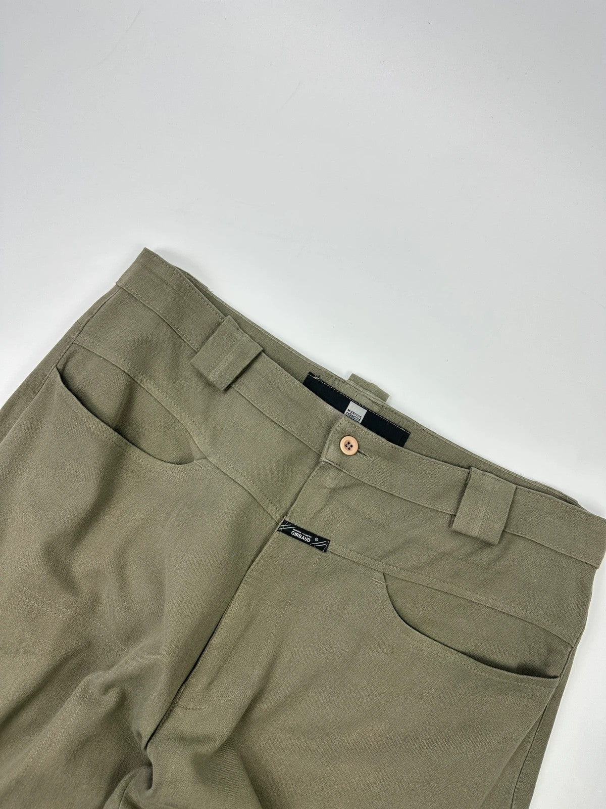 Marithé + François Girbaud 00’s Khaki Tech Zip Pants