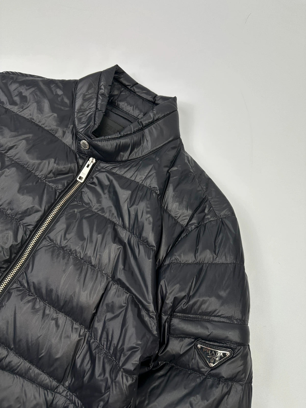 Prada Milano FW2016 Black Light Puffer Down Jacket