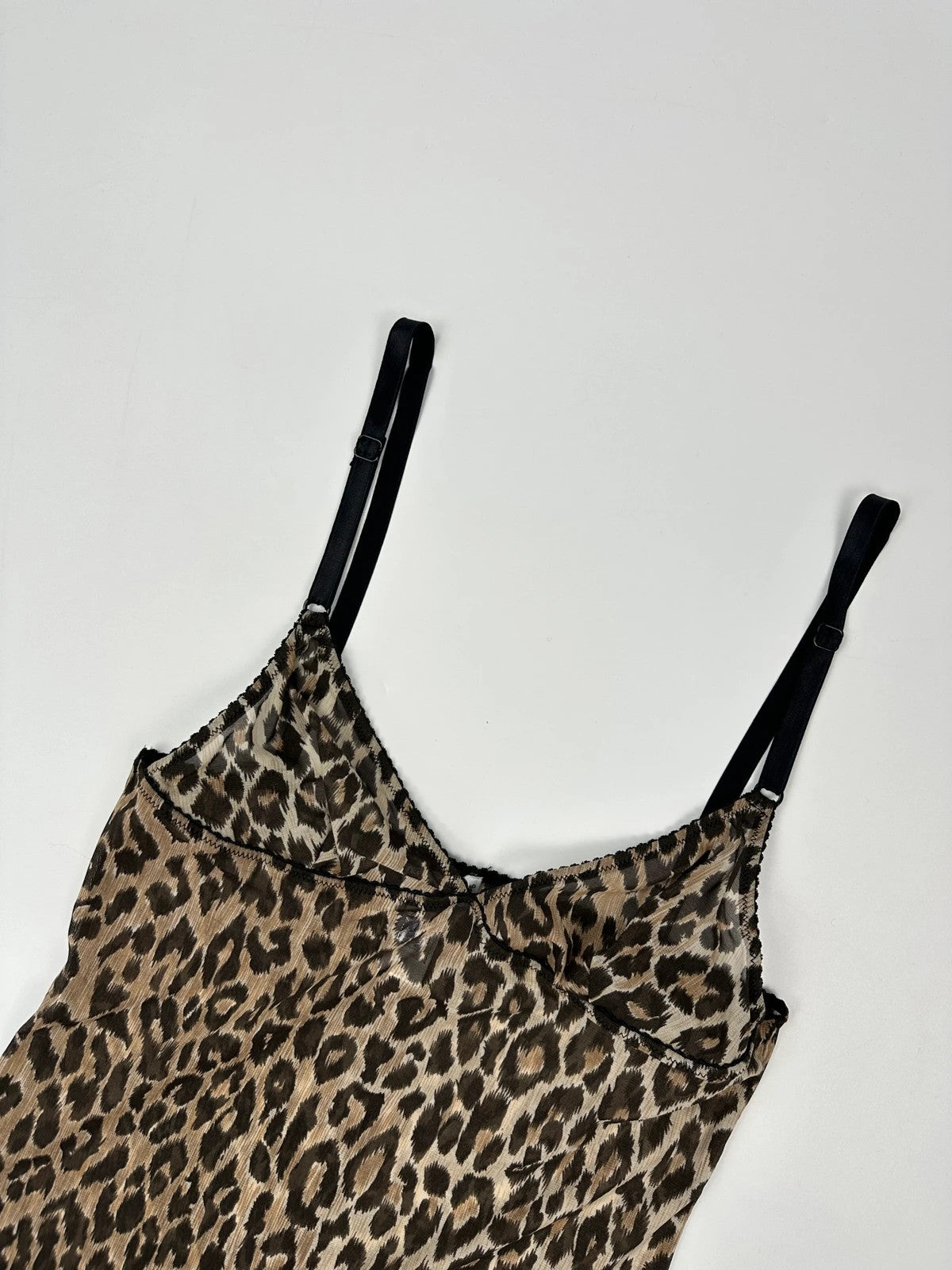 Dolce & Gabbana Leopard Print Mini Dress