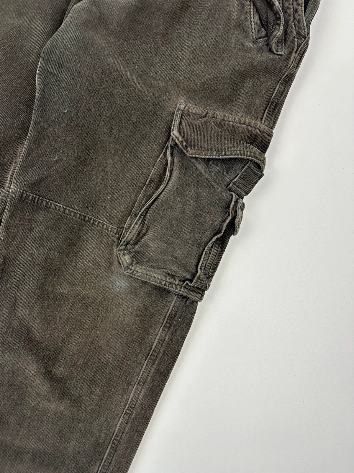 Dolce & Gabbana Khaki Cargo Corduroy Pants