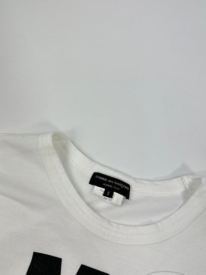 Comme Des Garçons AD2014 Holes White Tee