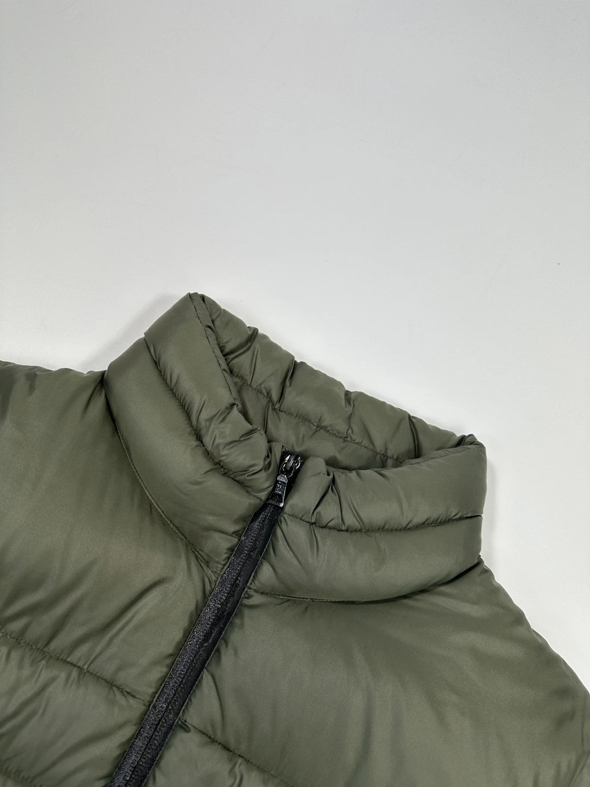 Prada Sport FW2012 Green & Black Hybrid Down Puffer Jacket