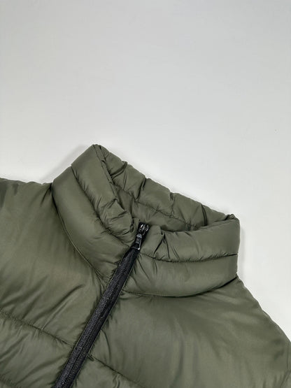 Prada Sport FW2012 Green & Black Hybrid Down Puffer Jacket