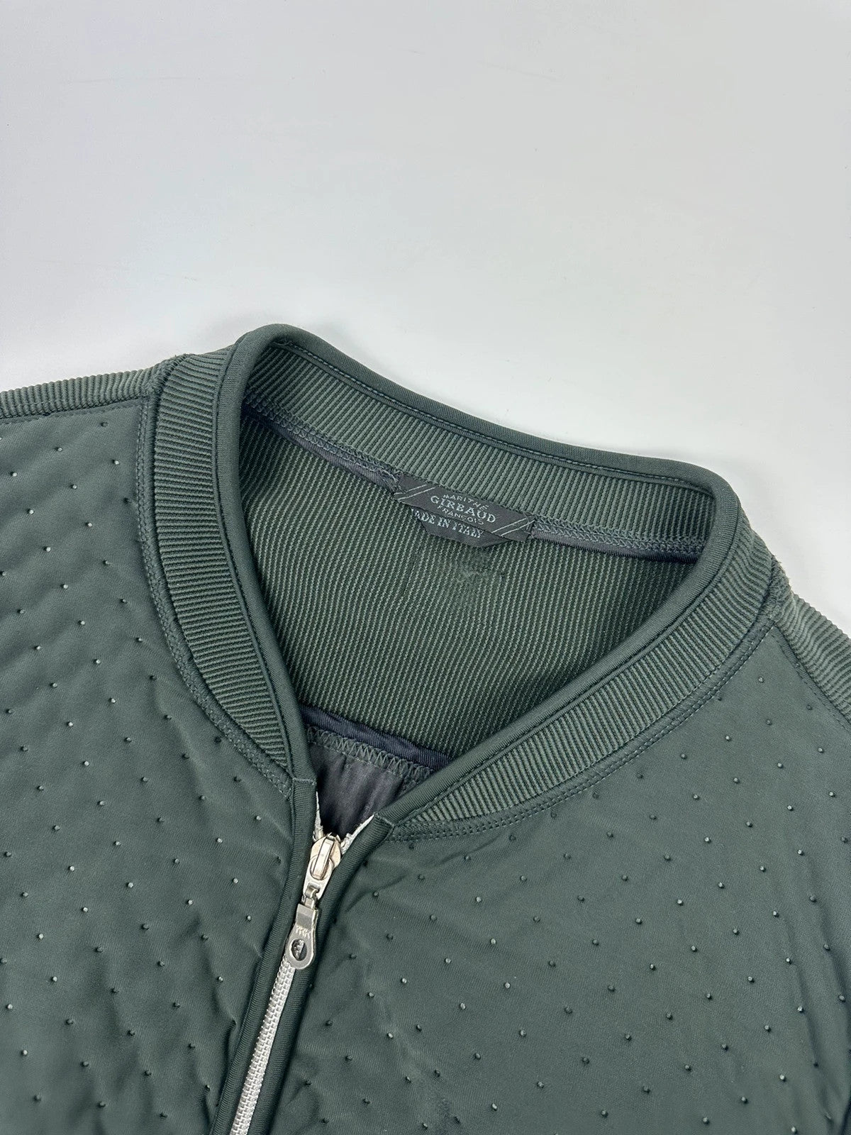 Marithé + Francois Girbaud 90’s Green Bomber Jacket