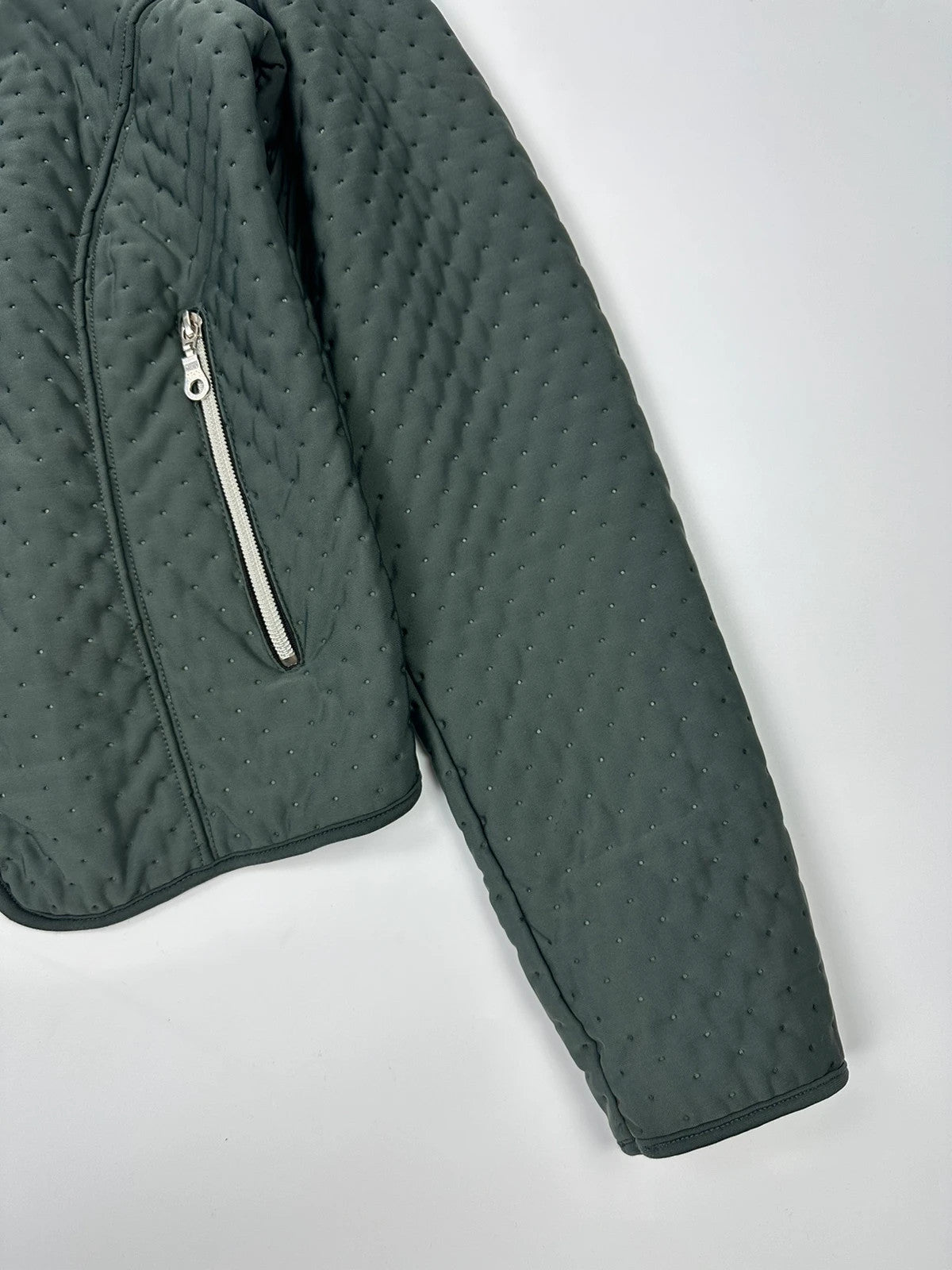 Marithé + Francois Girbaud 90’s Green Bomber Jacket