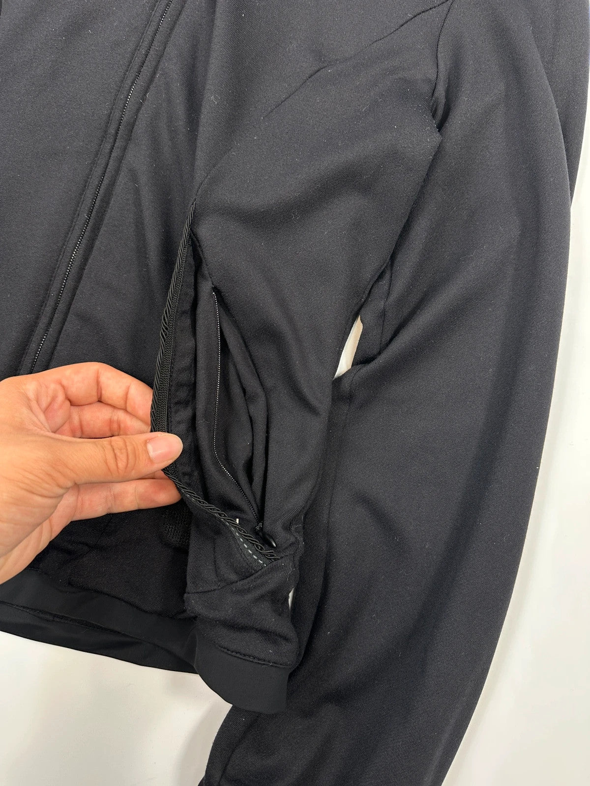 Marithé + François Girbaud 00’s Black Tech Hooded Jacket