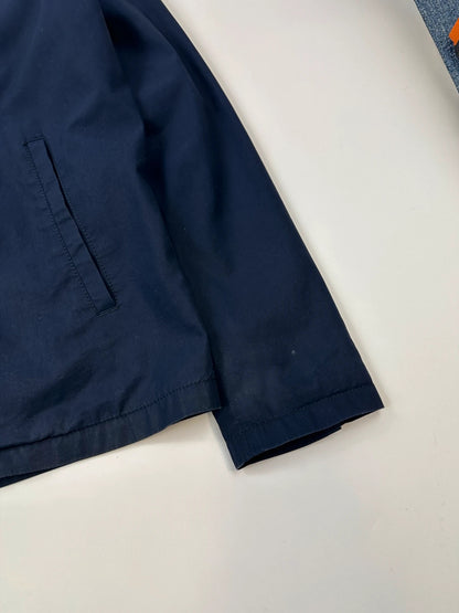 Prada Milano 00’s Navy Blue Cotton Harrington Jacket