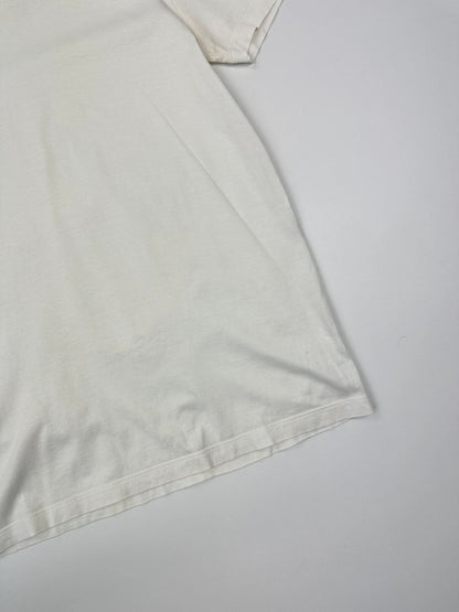 Prada Milano SS2014 White Boxy Fitted Tee Back Triangle Logo