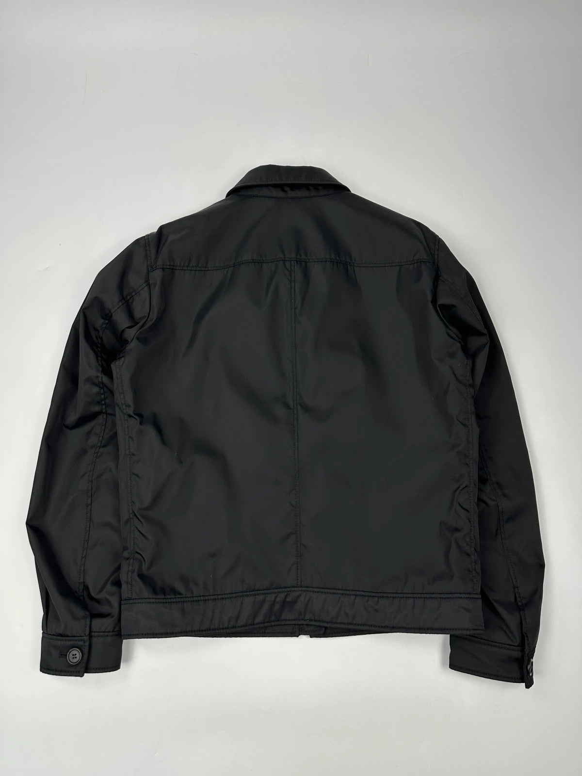Prada Milano FW2007 Black Shirt Nylon Jacket
