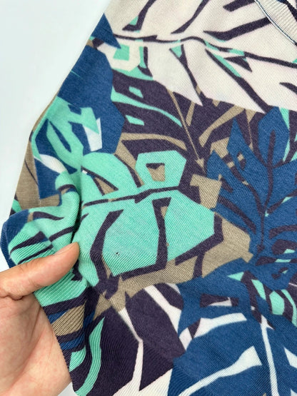 Gucci 00’s Jungle Leafs Cashmere Top