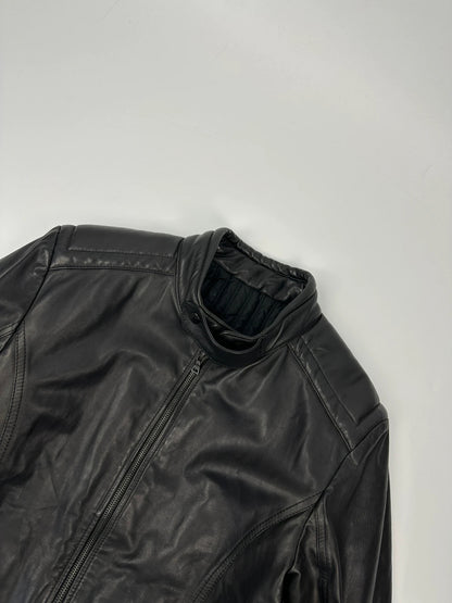 Prada Milano 90’s Motor Leather Jacket Bomber