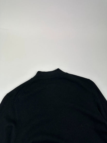 Prada Milano FW2021 Black Wool High Neck Sweater