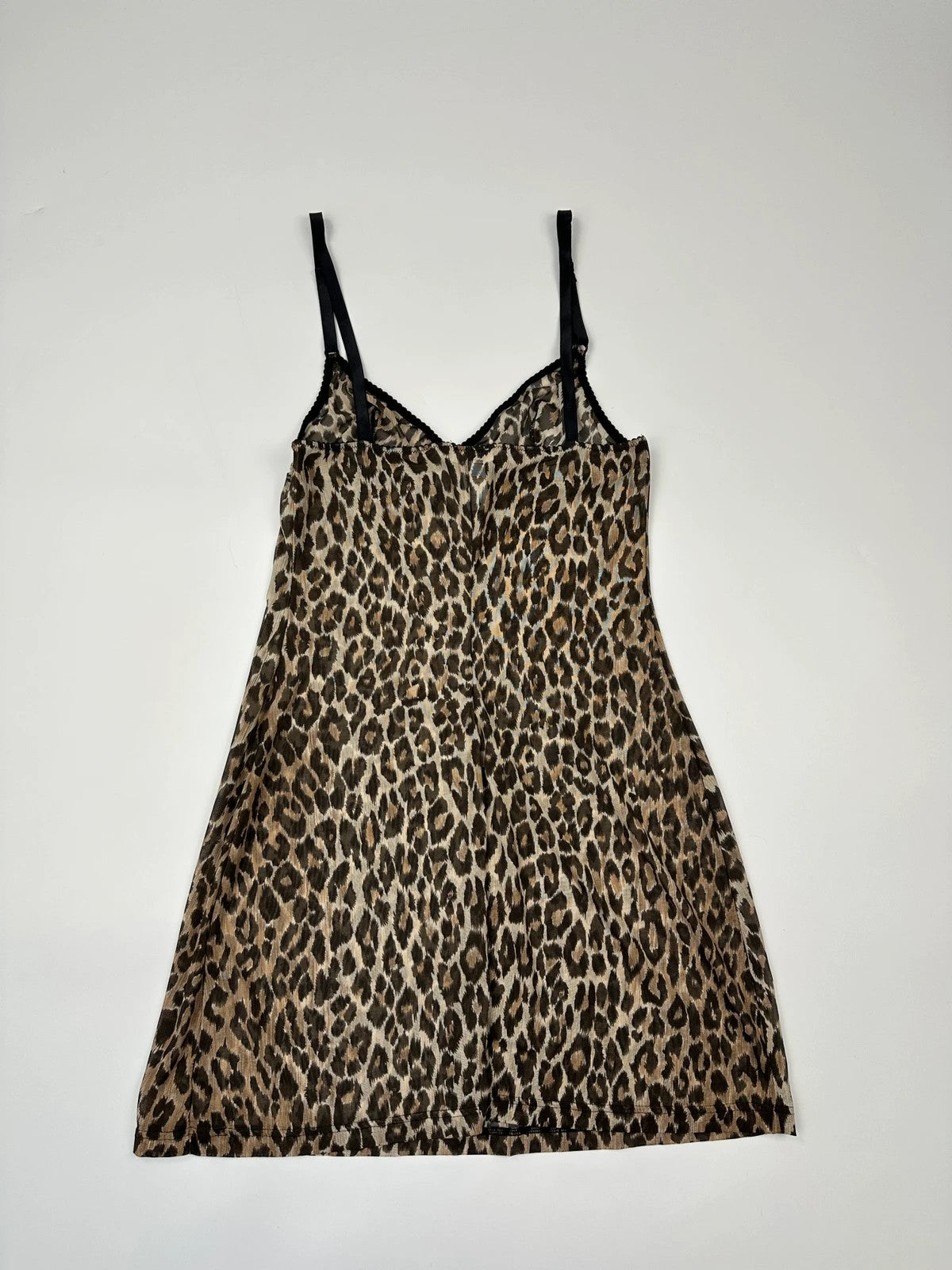 Dolce & Gabbana Leopard Print Mini Dress