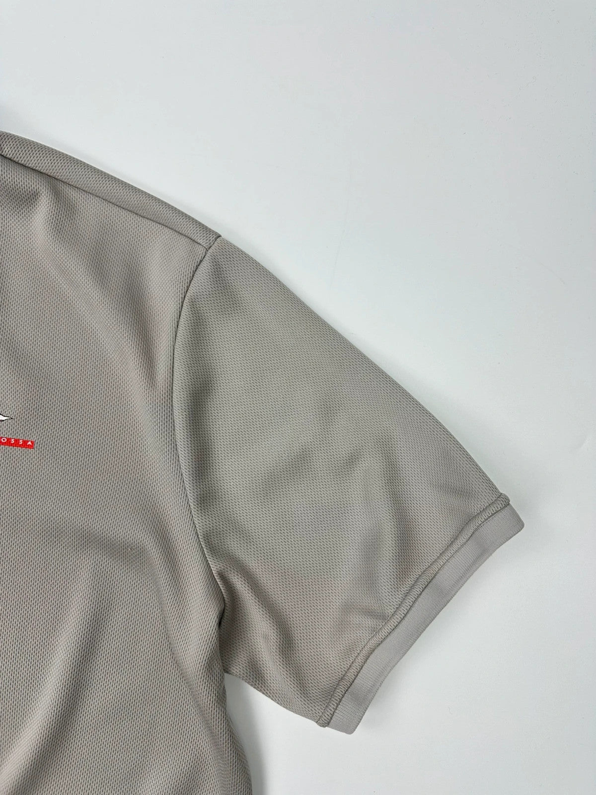 Prada X Luna Rossa Mesh Grey Jersey Tee Collector