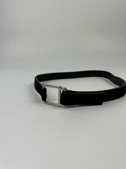 Prada 90´s Brown Fur Belt