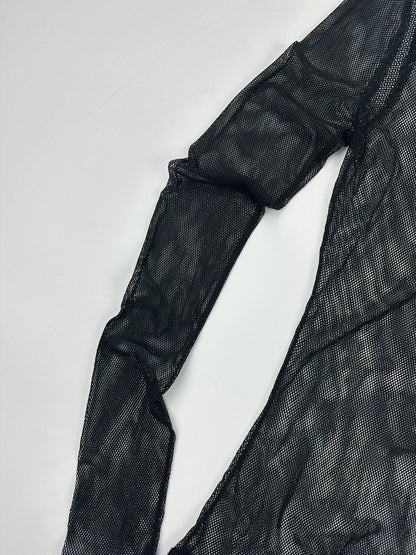 Dolce Gabbana 00’s Black Mesh Longsleeves
