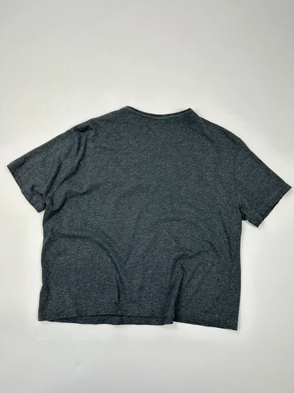 Prada Milano 00´s Grey Studded Crop Boxy Tee