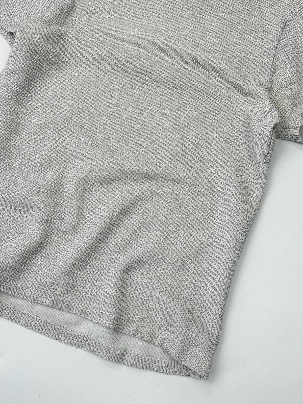 Our Legacy SS2016 Grey Cotton Layer Knit Tee