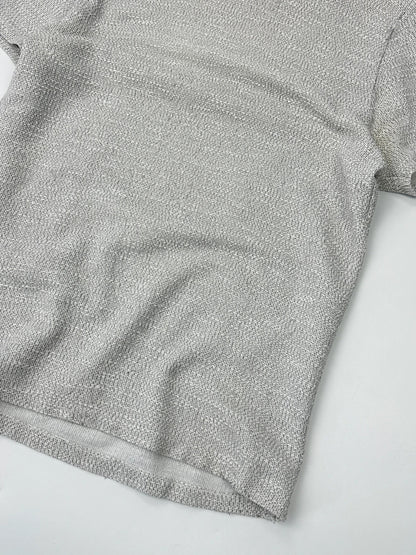 Our Legacy SS2016 Grey Cotton Layer Knit Tee