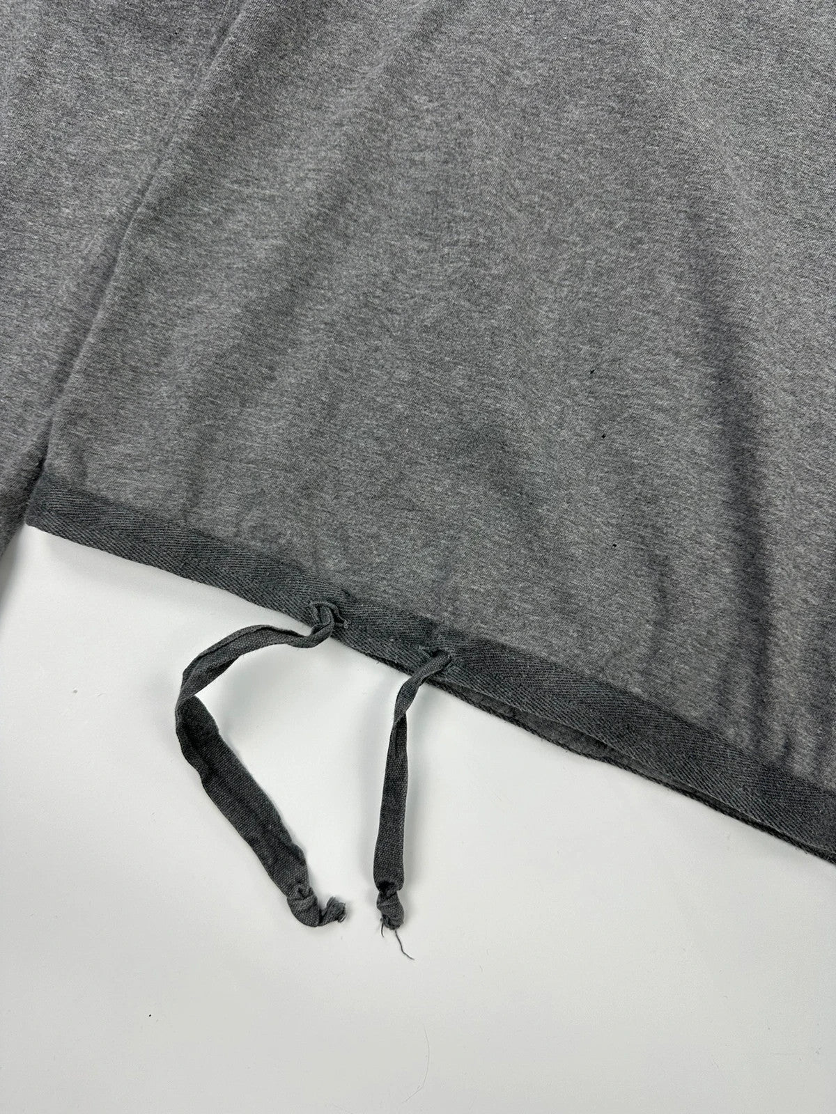 Martin Margiela 00’s Grey Laces Long Sleeves Tee