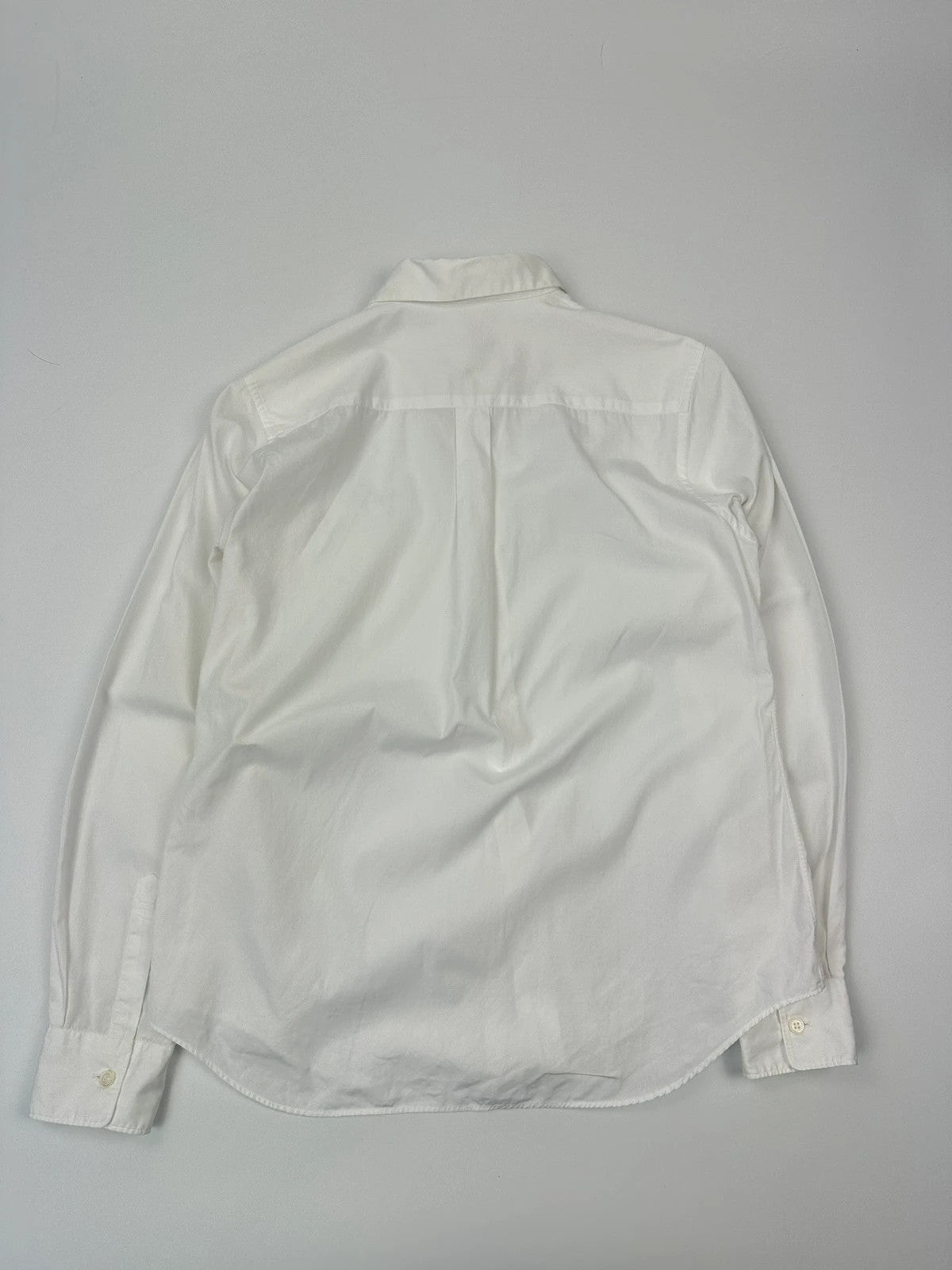 Comme Des Garçons 00’s White Cotton Simple  Dress Shirt