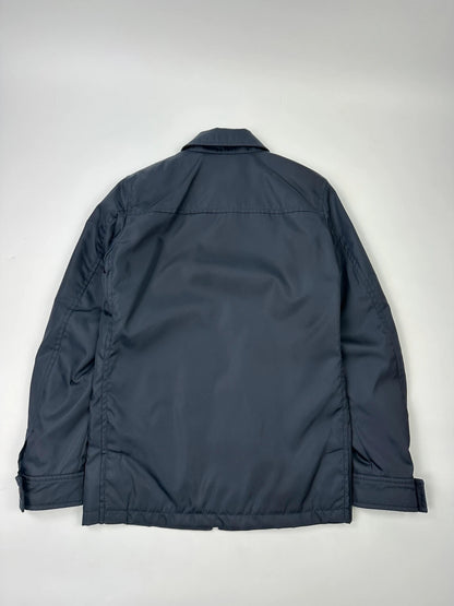 Prada Milano FW2019 Coat Navy Blue Nylon Padded Jacket