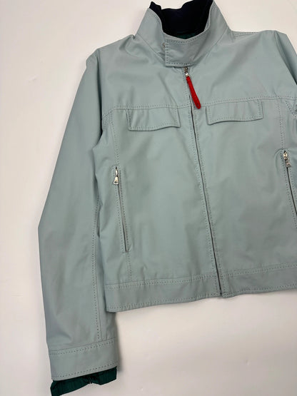 Prada Sport SS2000 Baby Blue Gorex-Tex Nylon Jacket