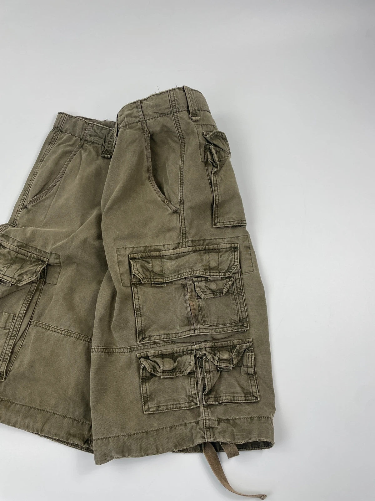 Dolce Gabbana FW2006 Cargo Military Short Army Khaki Green