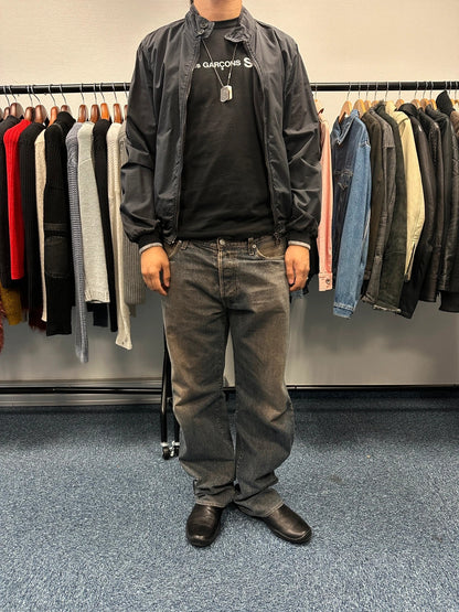 Prada Milano SS2007 Navy Blue Cotton Light Bomber Jacket