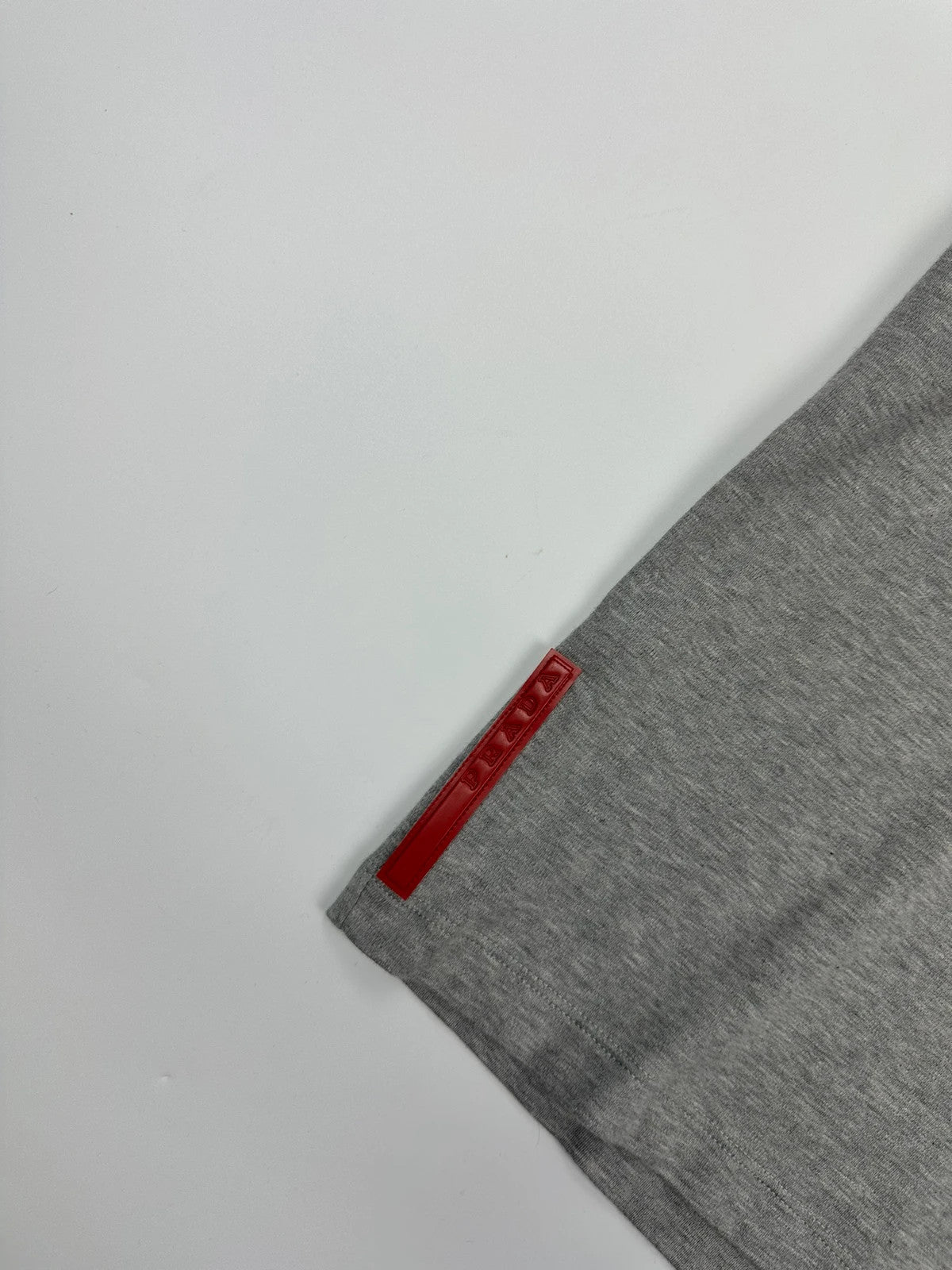 Prada Sport SS99 Grey Cotton Boxy Tee